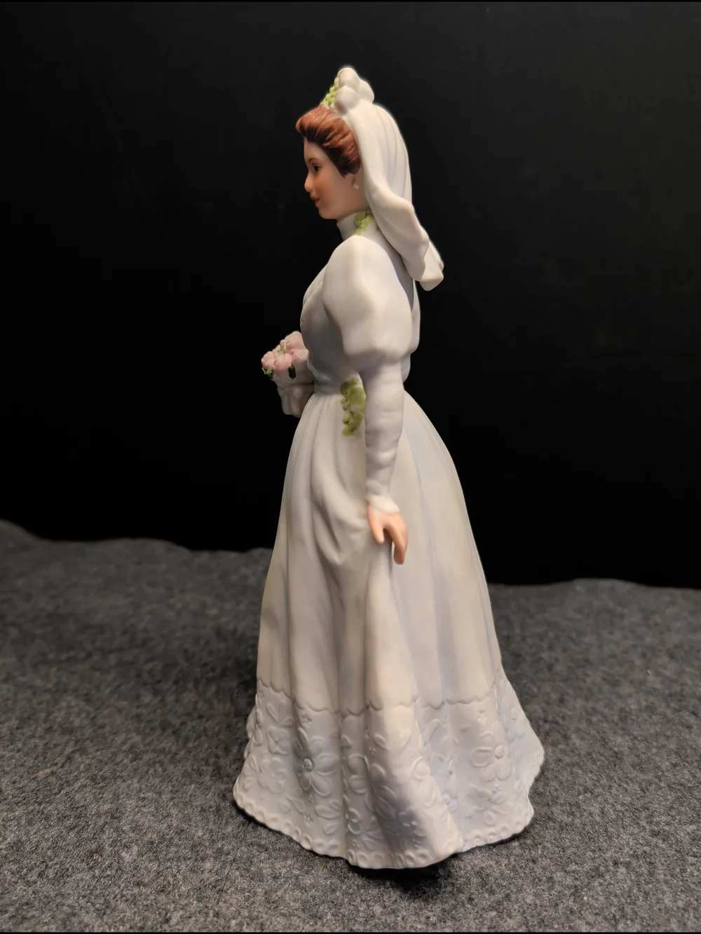 Vintage Home interiors Porcelain Bride Wedding Figurine #1480
